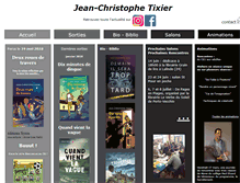 Tablet Screenshot of jeanchristophe-tixier.fr